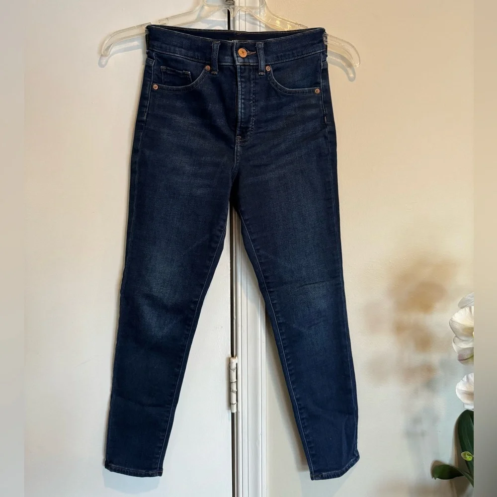 Express Dark Blue Skinny Jeans